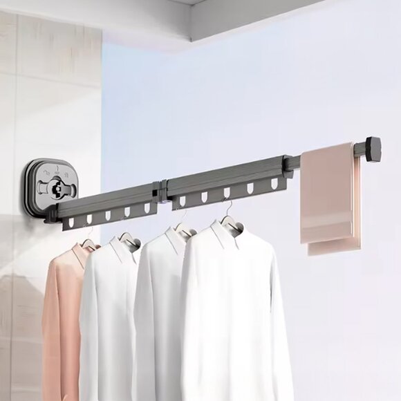 SOGA 93.2cm Wall-Mounted Clothing Dry Rack - Picture 1 of 10
